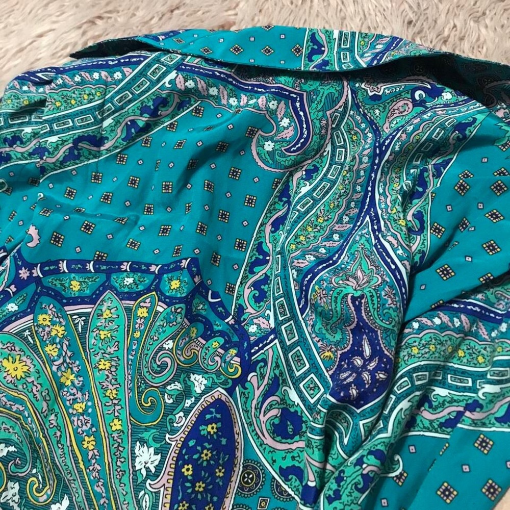 genuine vintage 80s shirt dress - Picture 4 of 4